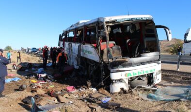 Aksaray’da otobüs kazasında ölü sayısı 7’ye yükseldi