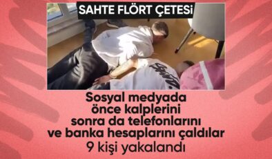 Ankara’da sahte sevgili çetesine operasyon