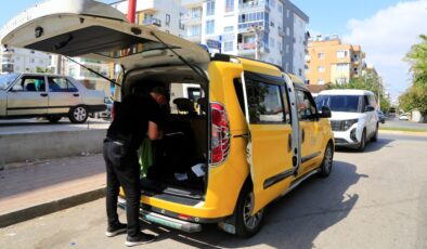 Antalya’da araması olan taksi şoförü polise yakalandı