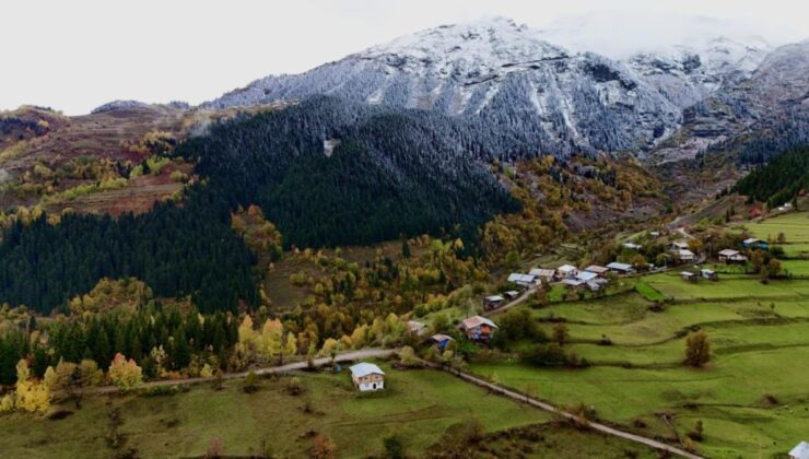 Artvin’de sonbahar yerini kışa bırakmaya hazırlanıyor