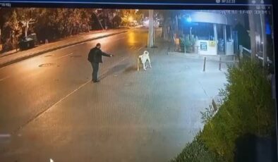 Bahçelievler’de korkutmak için ateş eden adama köpek aldırmadı