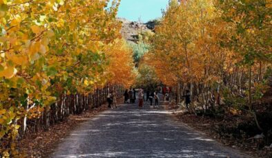 Bitlis Nemrut Kalderası’nda sonbahar güzelliği