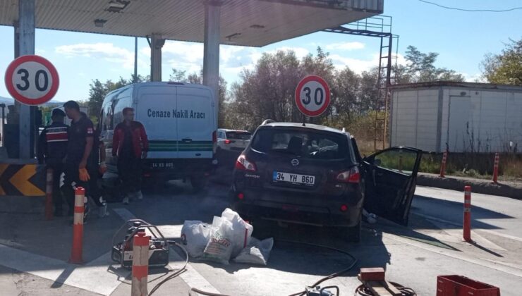 Bolu’da otomobil beton duvara çarptı: 1 ölü, 1 yaralı