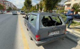 Bolu’da sinir krizi geçiren sürücü aracını hurdaya çevirdi