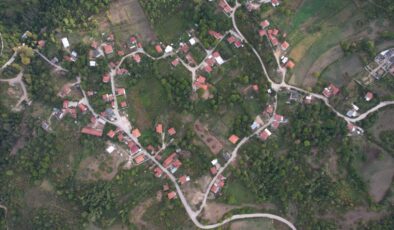 Bursa’nın kalp şeklindeki köyü: Gökyüzünden bile görünüyor