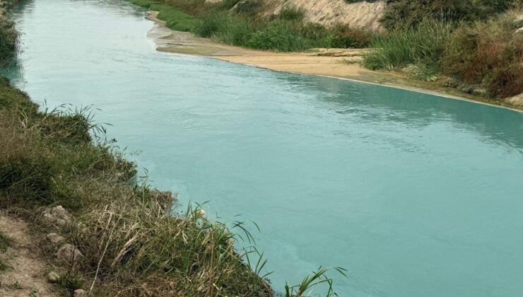 Çorlu Deresi kirlilikten yeniden siyaha döndü