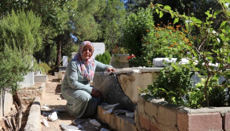 Denizli’de evlilik tekliflerini reddeden kadının iddiası: Görücüler kocamın mezarına zarar vermiş olabilir