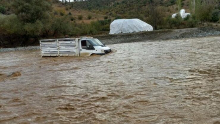 Diyarbakır’da mahsur kalan şoför kurtarıldı