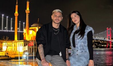 Galatasaraylı Mauro Icardi ve Wanda Nara’dan yeni kare