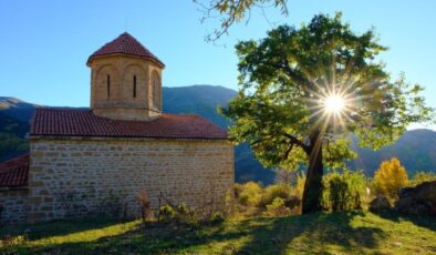 Gümüşhane İmera Manastırı’nda sonbahar güzelliği