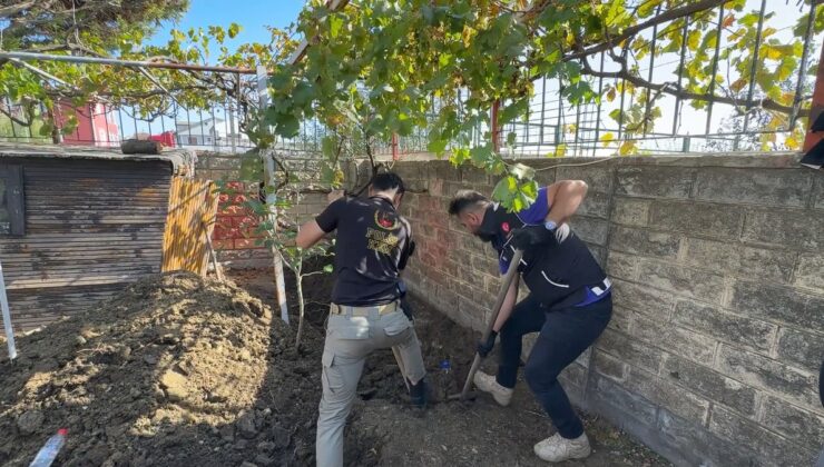 İstanbul’da toprak altından 10 milyon liralık uyuşturucu çıktı