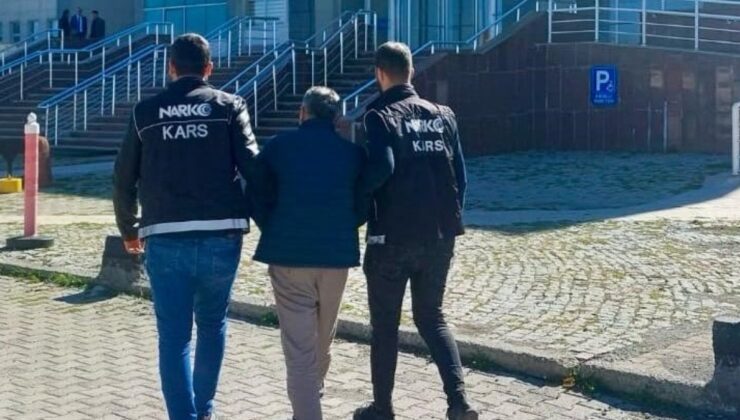 Kars’ta uyuşturucu ticareti yapan şahıs yakalandı