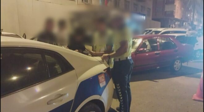 Kayseri’de drift atan sürücü cezadan kaçamadı