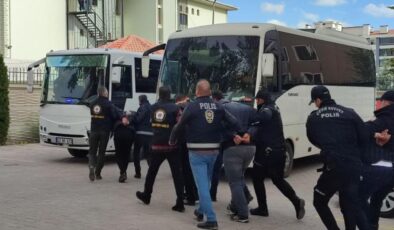 Konya’da cinayet zanlısının saklandığı evi fare bastı