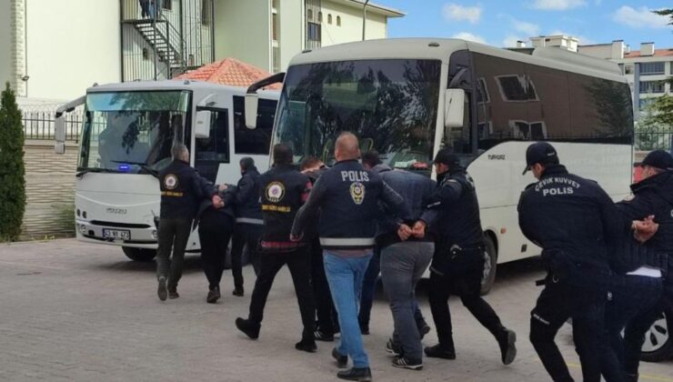 Konya’da cinayet zanlısının saklandığı evi fare bastı