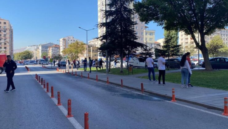 Malatya’da meydana gelen deprem Kayseri’de de hissedildi