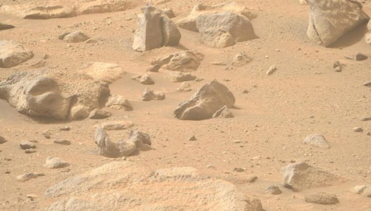 Mars’tan gelen görüntüdeki insan yüzü ayrıntısı