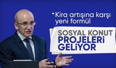 Mehmet Şimşek’ten dar gelirliye sosyal konut müjdesi