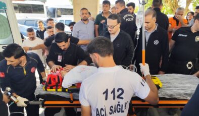 Şırnak’ta bıçağın üzerine düşen bebek için ambulans helikopter havalandı