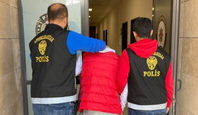 Afyonkarahisar’da mazgal hırsızı polisin takibi sonrası yakalandı