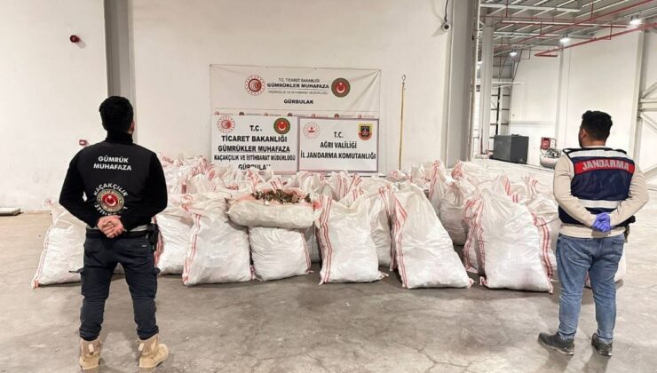 Ağrı’da 4 ton 503 kilogram metanfetamin ele geçirildi