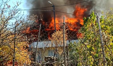 Aydın’daki yangına, yağmur duasına çıkan vatandaşlardan hızlı müdahale