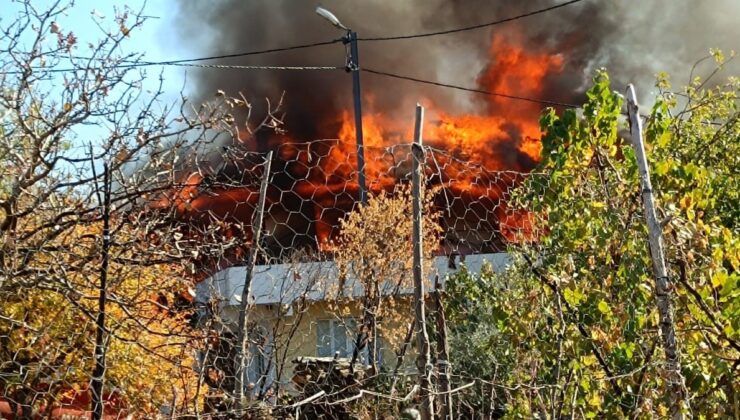 Aydın’daki yangına, yağmur duasına çıkan vatandaşlardan hızlı müdahale