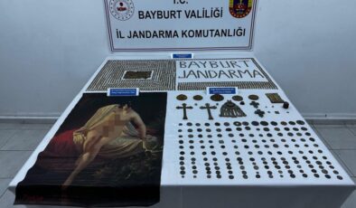 Bayburt’ta dünyaca ünlü ressam Picasso’ya ait tablo ele geçirildi