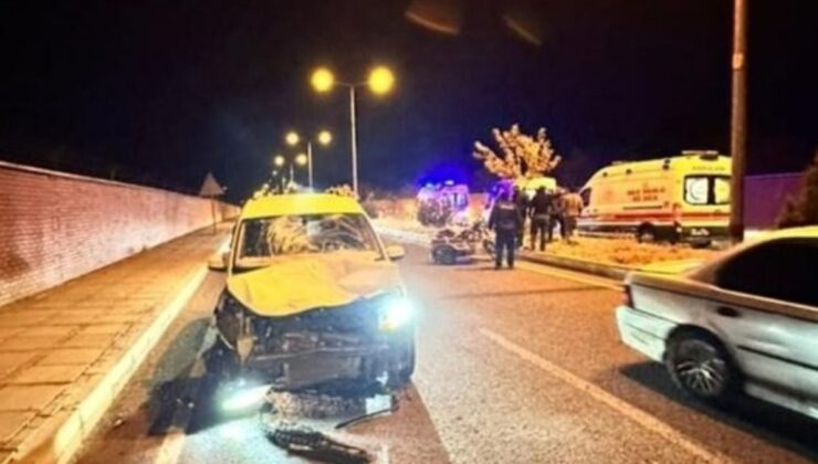 Bingöl’de hafif ticari araç ile sepetli motosiklet çarpıştı: 1 ölü