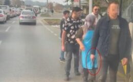 Bursa’da aracını otobüs durağına çekti, kendini uyaran şoföre silah gösterdi