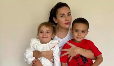 Buse Varol, oğlu Burak’la Dubai çikolatası yaptı! Mutfak hallerine yorum yağdı