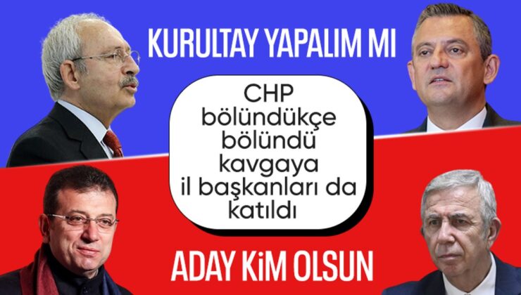 CHP’de güç savaşları: İl başkanları Özgür Özel’den yana tavır aldı