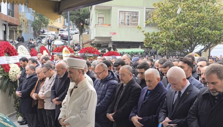 Dışişleri Bakan Yardımcısı Nuh Yılmaz’ın babası son yolculuğuna uğurlandı