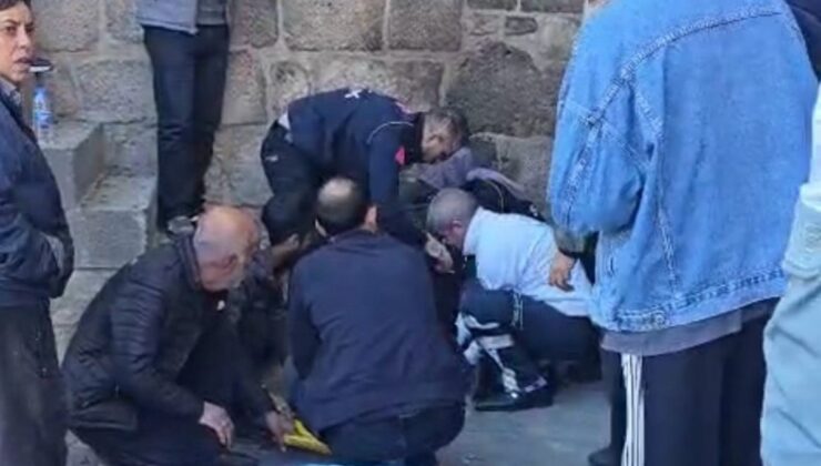 Diyarbakır’da tarihi surlardan düşen kadından acı haber