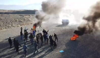 Erzincan’da polislerden nefes kesen tatbikat