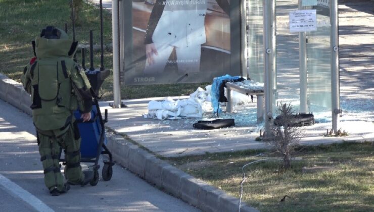 Erzurum’da şüpheli paketin içerisinden perde ve bilgisayar çıktı