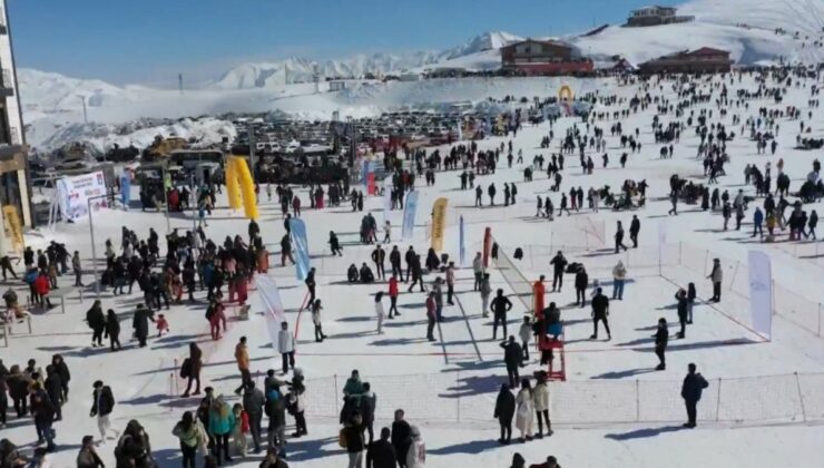 Hakkari terörle değil kış sporları ile anılıyor