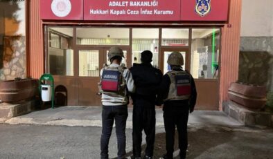 Hakkari’de 32 yıl hapis cezası bulunan şahıs yakalandı