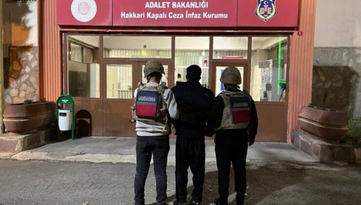 Hakkari’de 32 yıl hapis cezası bulunan şahıs yakalandı