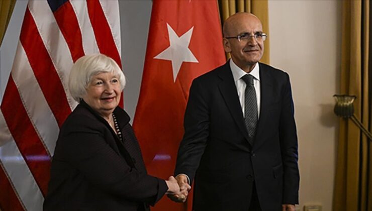 Hazine Bakanı Şimşek, Amerikalı mevkidaşı Yellen ile görüştü