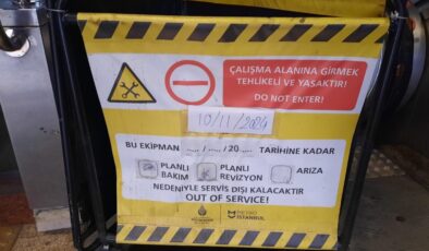 İstanbul Taksim Metrosu’nda yürüyen merdiven ve asansör arızaları vatandaşı isyan ettirdi