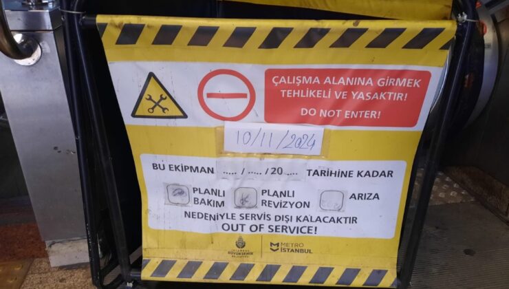 İstanbul Taksim Metrosu’nda yürüyen merdiven ve asansör arızaları vatandaşı isyan ettirdi