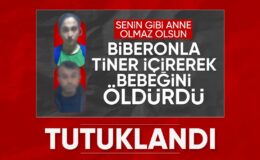 İstanbul’da bebeğine tiner içiren anne tutuklandı