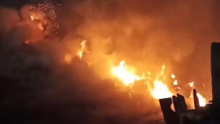 İstanbul’da gecekondu yangını