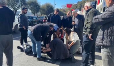 İstanbul’da motosikletli zabıta, lüks cipe çarpıp yaralandı