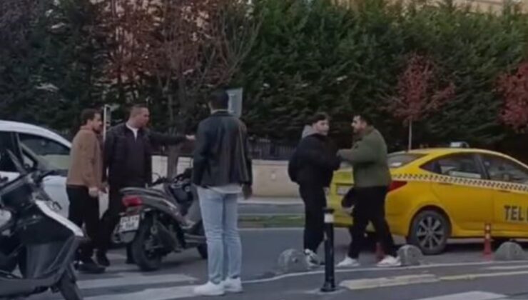 İstanbul’da polise ve vatandaşa küfür eden taksici gözaltında