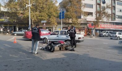 Kahramanmaraş’ta otomobil motosiklete çarptı: 1 ölü