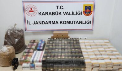 Karabük’te jandarmadan uyuşturucu operasyonu