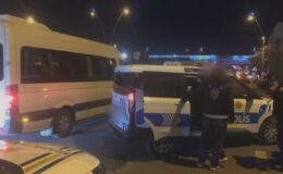 Kayseri’de drift yapan sürücü trafikten men edildi