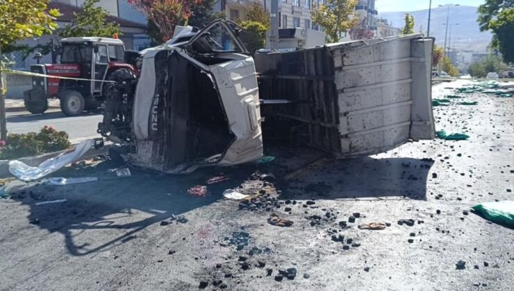 Kayseri’de freni patlayan kamyonet dehşet saçtı: 1 ölü, 6 yaralı